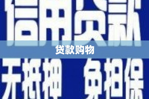 富里贷款购物