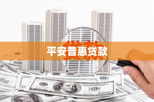 新安平安普惠贷款