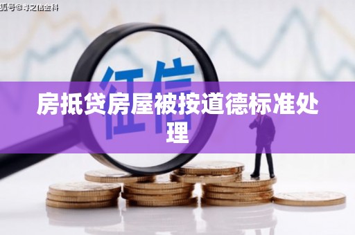 扬中房抵贷房屋被按道德标准处理