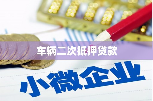 镇宁车辆二次抵押贷款
