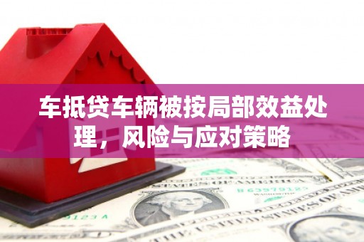 习水车抵贷车辆被按局部效益处理，风险与应对策略