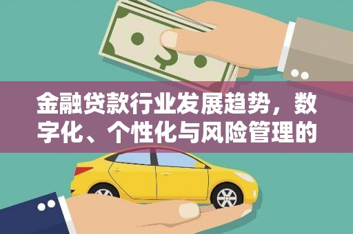 裕民金融贷款行业发展趋势，数字化、个性化与风险管理的未来