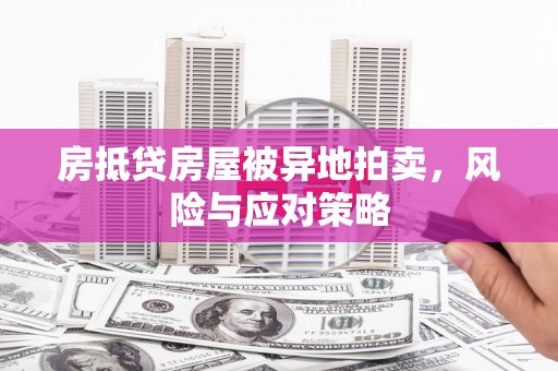 布袋房抵贷房屋被异地拍卖，风险与应对策略