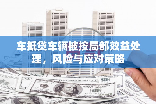 新丰车抵贷车辆被按局部效益处理，风险与应对策略