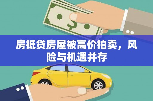 沅江房抵贷房屋被高价拍卖，风险与机遇并存