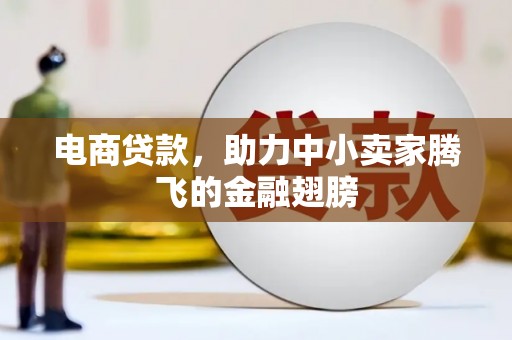 淮安电商贷款，助力中小卖家腾飞的金融翅膀