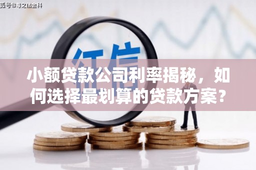 高平小额贷款公司利率揭秘，如何选择最划算的贷款方案？