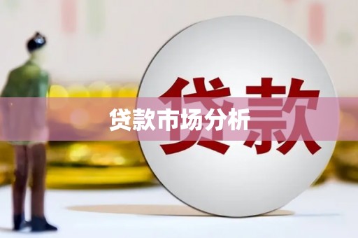 三穗贷款市场分析