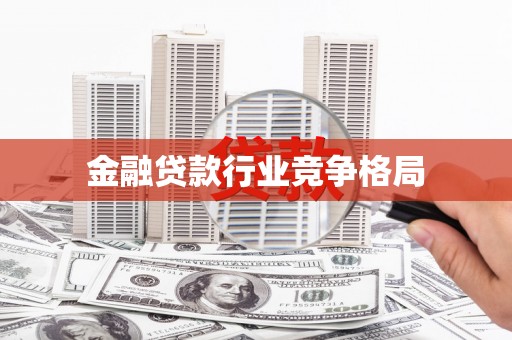 下城金融贷款行业竞争格局