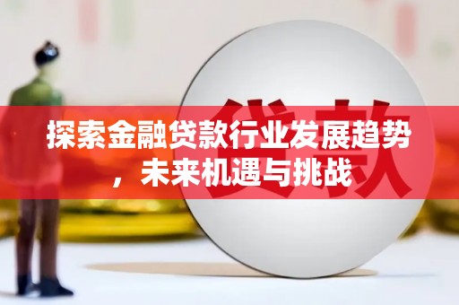 船营探索金融贷款行业发展趋势，未来机遇与挑战