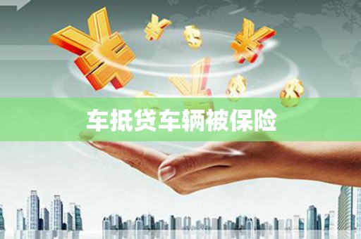遂昌车抵贷车辆被保险