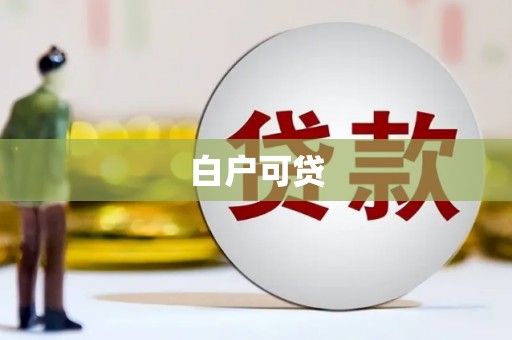 高港白户可贷