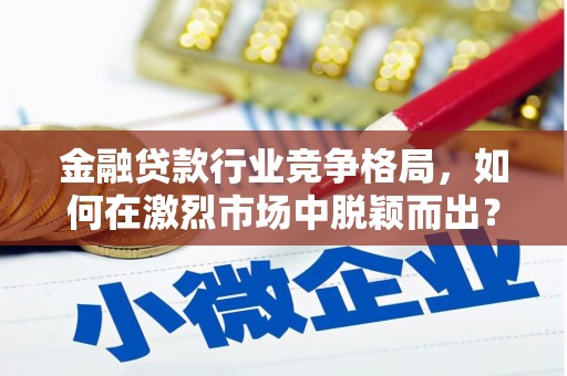 津南金融贷款行业竞争格局，如何在激烈市场中脱颖而出？