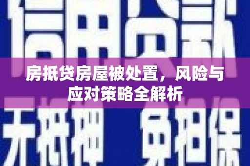鄂伦春房抵贷房屋被处置，风险与应对策略全解析