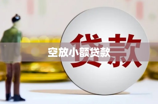 叙永空放小额贷款