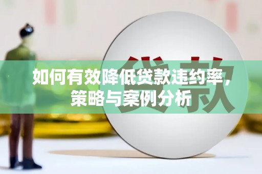安庆如何有效降低贷款违约率，策略与案例分析