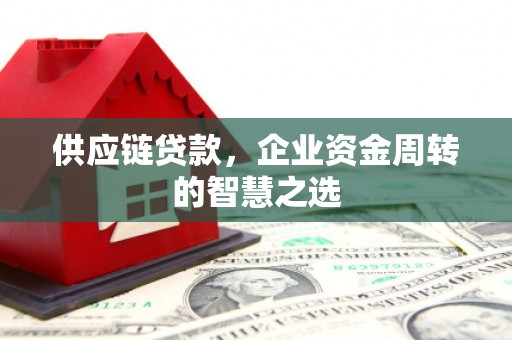 琉球供应链贷款，企业资金周转的智慧之选