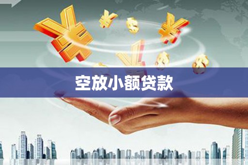 嵊泗空放小额贷款