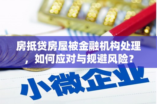 斗南房抵贷房屋被金融机构处理，如何应对与规避风险？