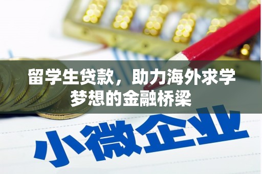 纳溪留学生贷款，助力海外求学梦想的金融桥梁