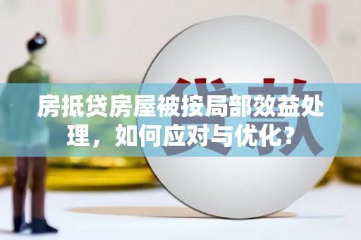桦甸房抵贷房屋被按局部效益处理，如何应对与优化？