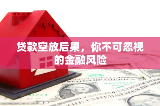 桦甸贷款空放后果，你不可忽视的金融风险
