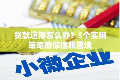 石鼓贷款逾期怎么办？5个实用策略助你摆脱困境