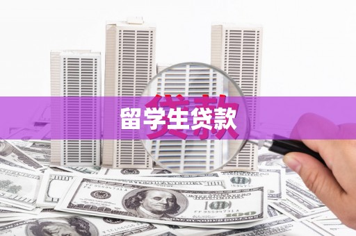 利津留学生贷款