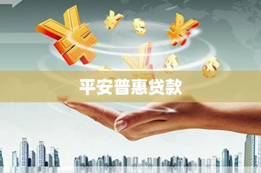 长泰平安普惠贷款