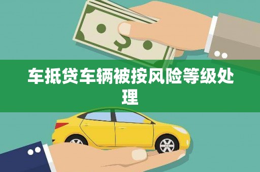翠峦车抵贷车辆被按风险等级处理