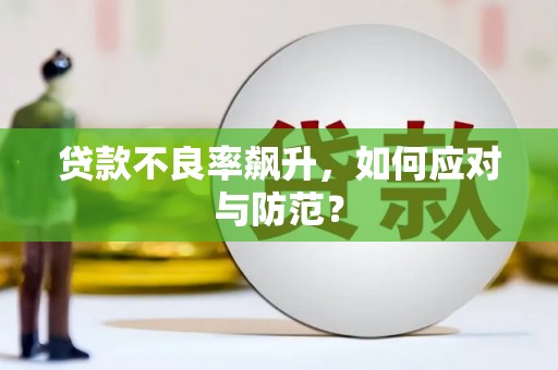 雁塔贷款不良率飙升，如何应对与防范？