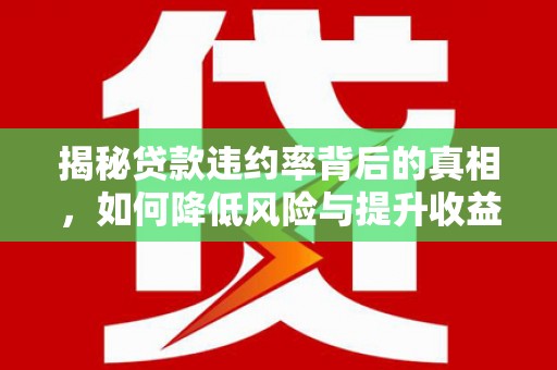 雁塔揭秘贷款违约率背后的真相，如何降低风险与提升收益