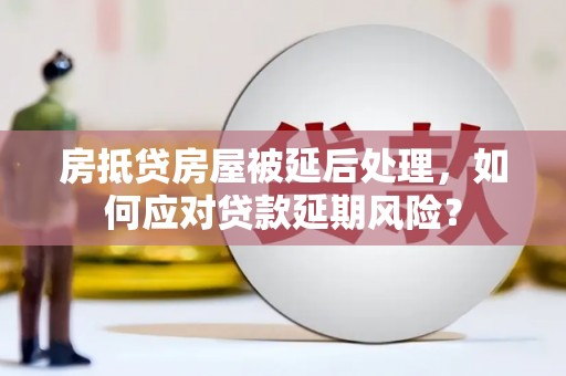 射洪房抵贷房屋被延后处理，如何应对贷款延期风险？