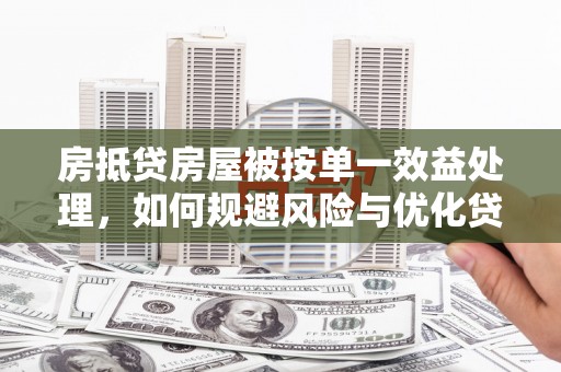 陕西房抵贷房屋被按单一效益处理，如何规避风险与优化贷款策略