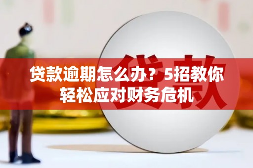 新港贷款逾期怎么办？5招教你轻松应对财务危机