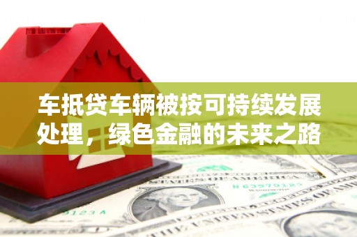 卑南车抵贷车辆被按可持续发展处理，绿色金融的未来之路
