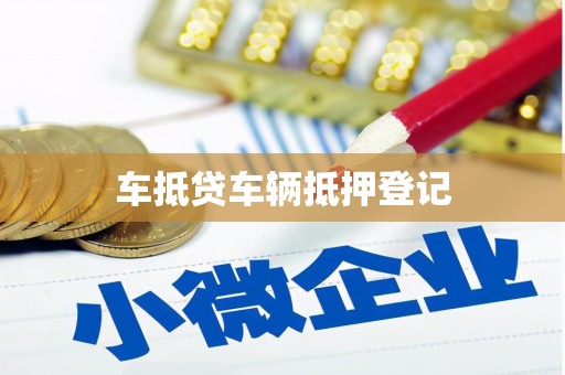 立山车抵贷车辆抵押登记
