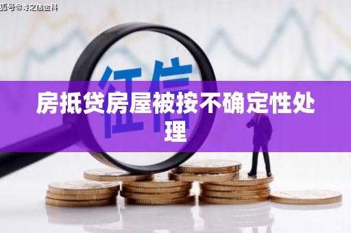 定兴房抵贷房屋被按不确定性处理