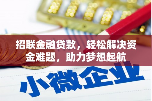 张家港招联金融贷款，轻松解决资金难题，助力梦想起航