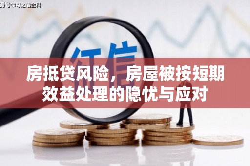 张家港房抵贷风险，房屋被按短期效益处理的隐忧与应对