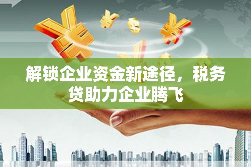常宁解锁企业资金新途径，税务贷助力企业腾飞