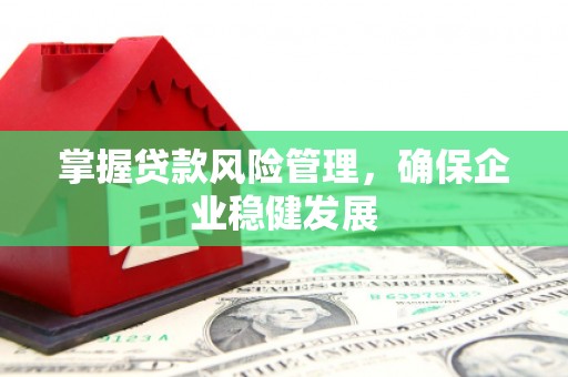 太子河掌握贷款风险管理，确保企业稳健发展