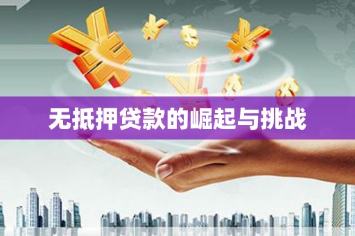 将军无抵押贷款的崛起与挑战