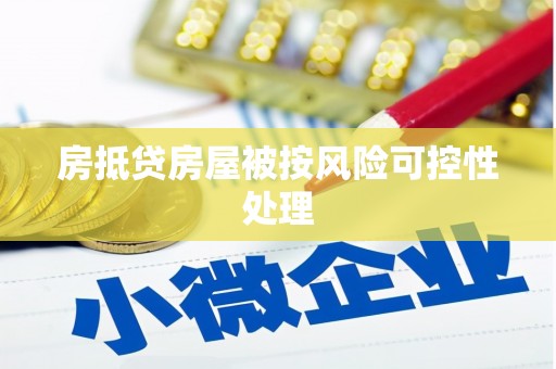 湖西房抵贷房屋被按风险可控性处理